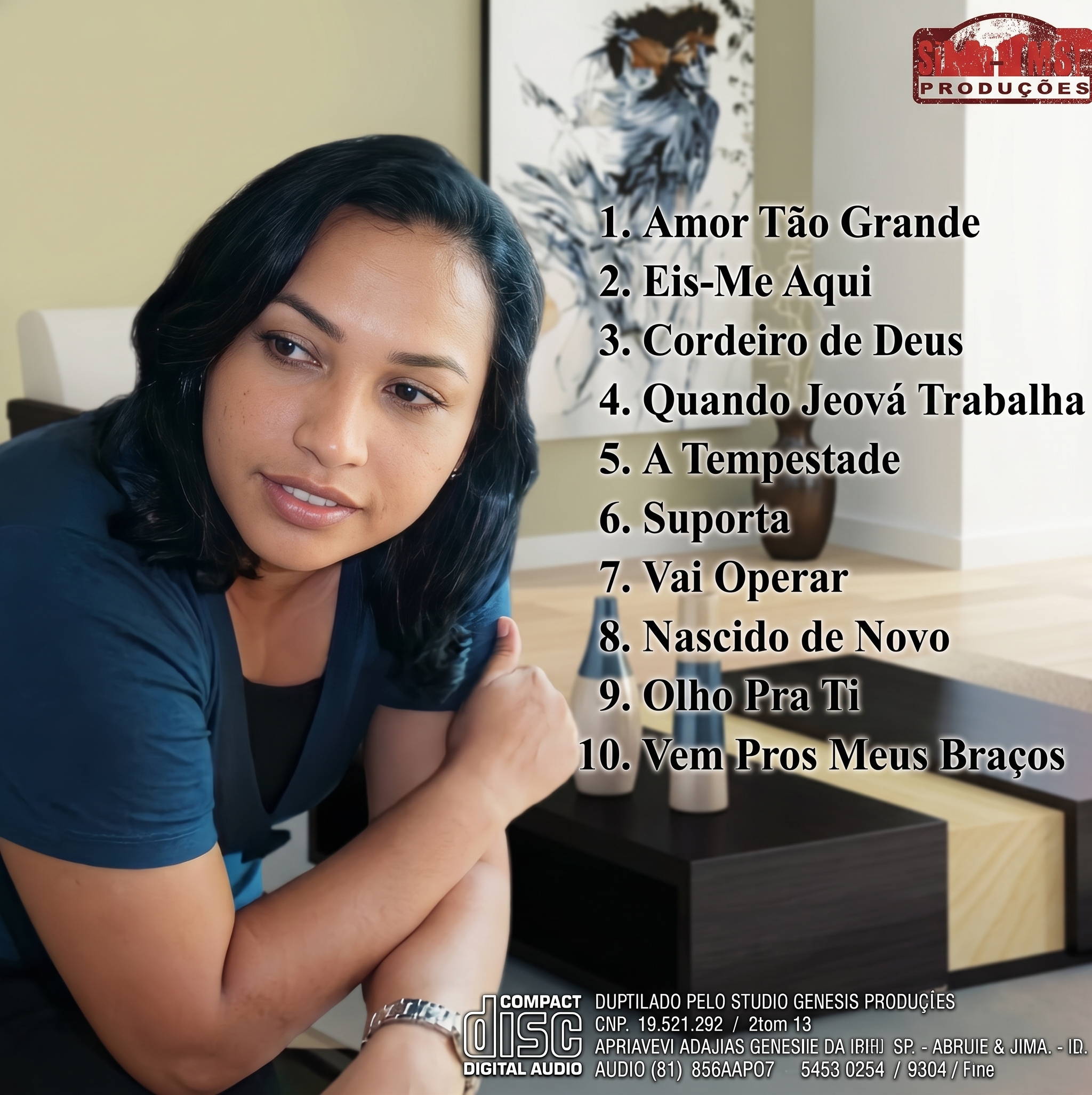 Contracapa do Álbum